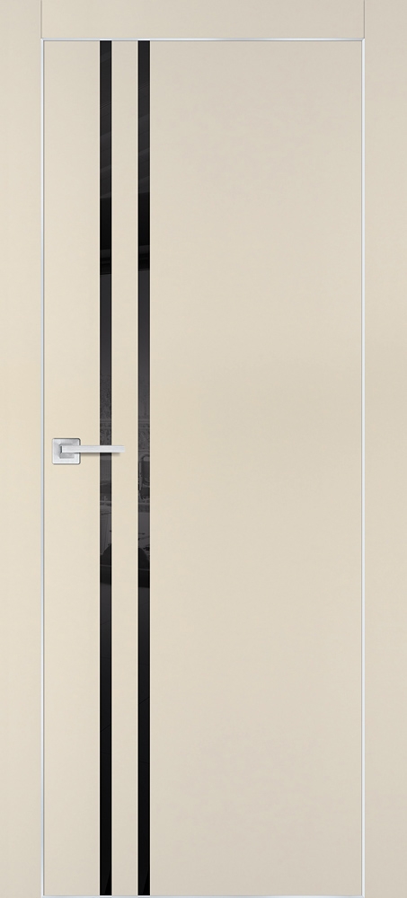 Фото Межкомнатная дверь PX-11  AL кромка с 4-х ст. Бежевый матовый