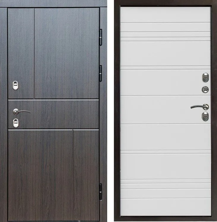 Фото Дверь Термо Доор Сибирь термо  премиум Вертикаль венге DIS006514