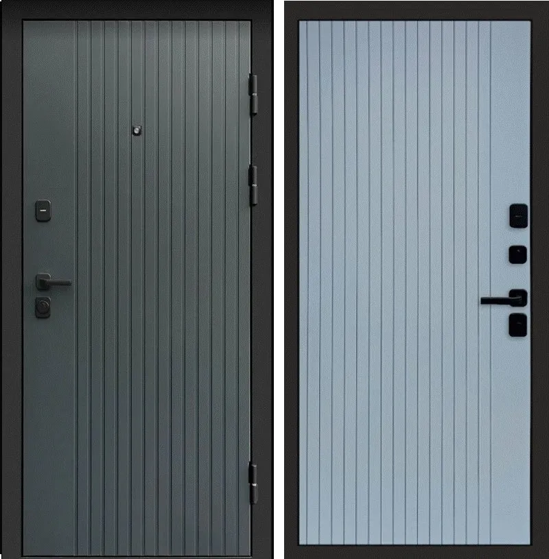 Фото Дверь Термо-Доор ТВИСТ GREY BLACK(Квартира) DIS006906