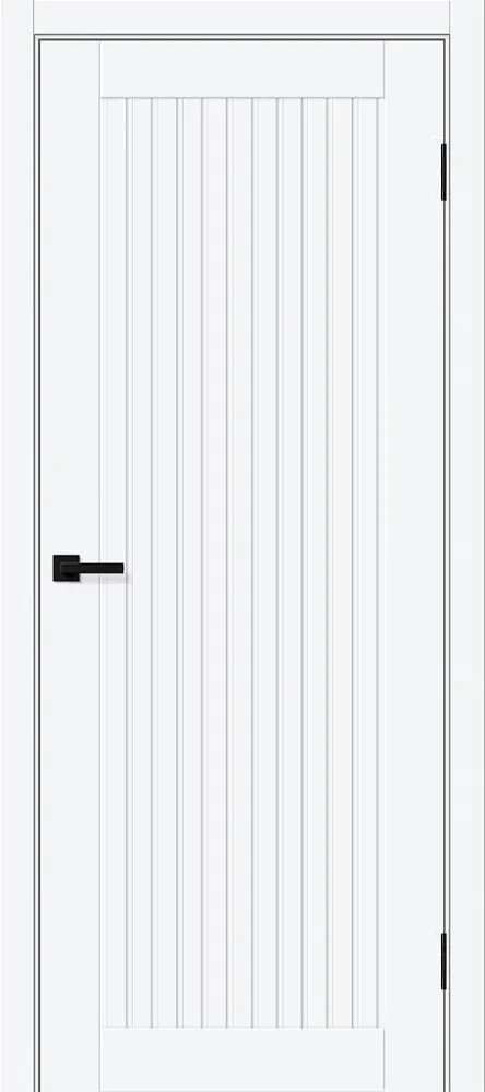 Межкомнатная дверь Браво-40 White Silk BR5510