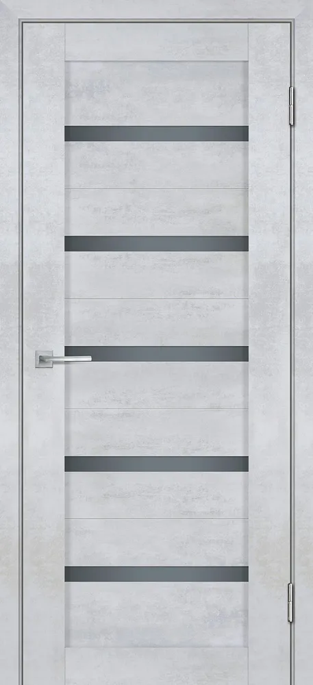 Фото Межкомнатная дверь Лайт-07 nanotex бетон снежный