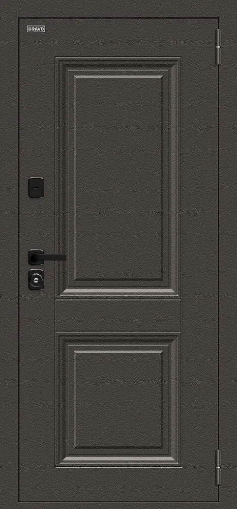 Фото Дверь Thermo Некст МФ/SBlack Старк шоколад/White Silk BR6219